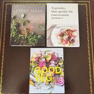Set of 3 Plant Forward Cookbooks. All new